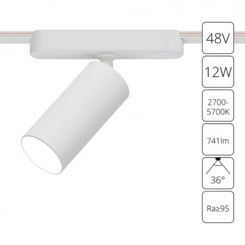 Магнитный трековый светильник Arte Lamp Rapid Smart 2700-6000К A2958PL-1WH
