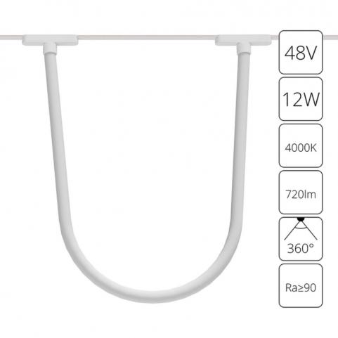 Магнитный трековый светильник Arte Lamp Rapid 4000К A6167PL-1WH