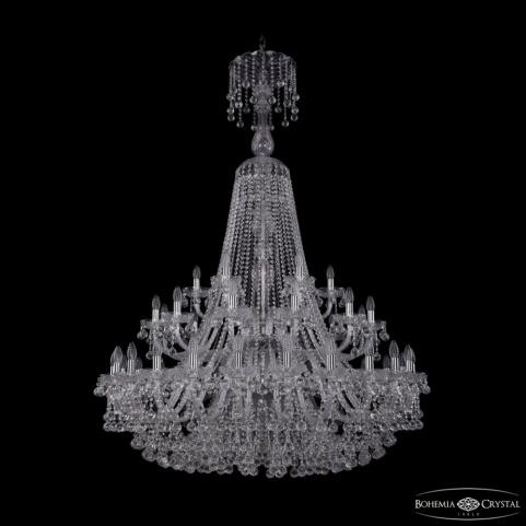 Люстра Bohemia Ivele Crystal  1409/24+12+6/460/XL-175/2d Ni