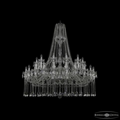 Люстра Bohemia Ivele Crystal  1413/24+12/530/h-160 Ni