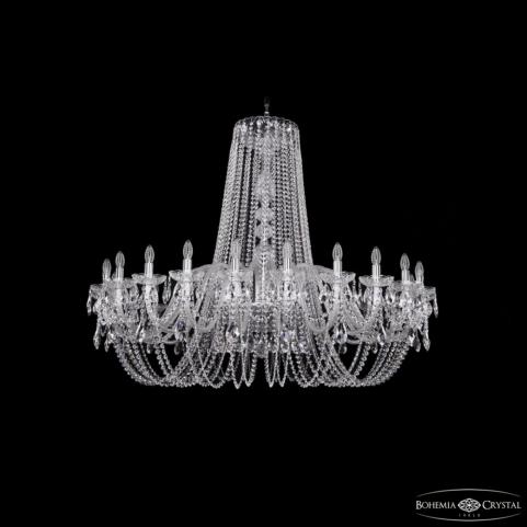 Люстра Bohemia Ivele Crystal  1402/24/530 Ni