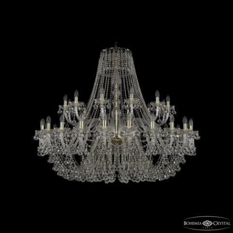 Люстра Bohemia Ivele Crystal  1409/24+12/530 G