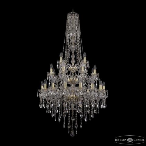 Люстра Bohemia Ivele Crystal 1415/16+8+4/300/h-155/3d G