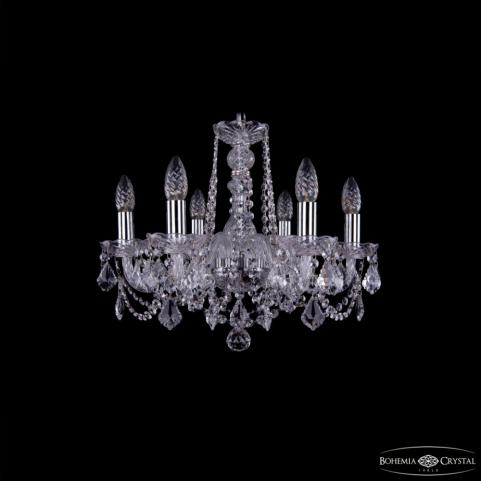 Люстра Bohemia Ivele Crystal 1402/6/160 Ni Leafs