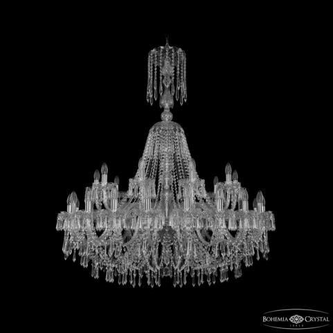Люстра Bohemia Ivele Crystal 1403/20+10/400/XL-133 Ni