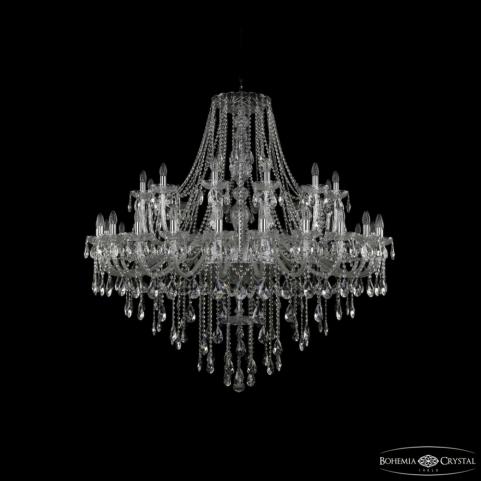 Люстра Bohemia Ivele Crystal 1415/24+12/530 Ni