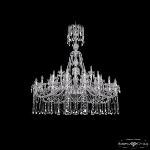 Люстра Bohemia Ivele Crystal 1413/20+10+5/530/XL-160 Ni