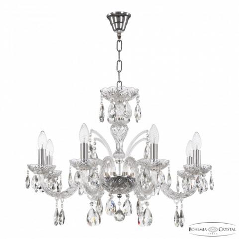 Люстра Bohemia Ivele Crystal 118/8/240 Ni