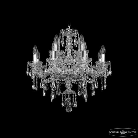 Люстра Bohemia Ivele Crystal 1415/8+4/200 Ni