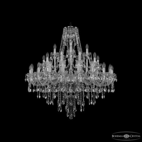 Люстра Bohemia Ivele Crystal 1415/20+10+5/360 Ni