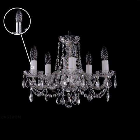 Bohemia Ivele Crystal Люстра Bohemia 1402/5/141 Ni Leafs