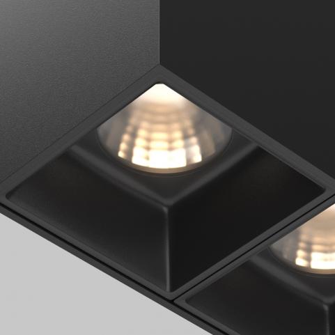 Точечный светильник Maytoni Alfa LED 3000K C065CL-02-L12W3K-B