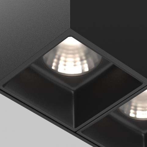 Точечный светильник Maytoni Alfa LED 4000K C065CL-02-L12W4K-B