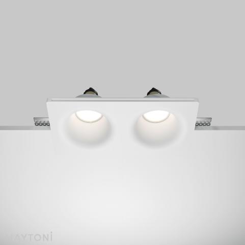Точечный светильник Maytoni Technical Downlight Gyps Modern DL002-DW-02-W