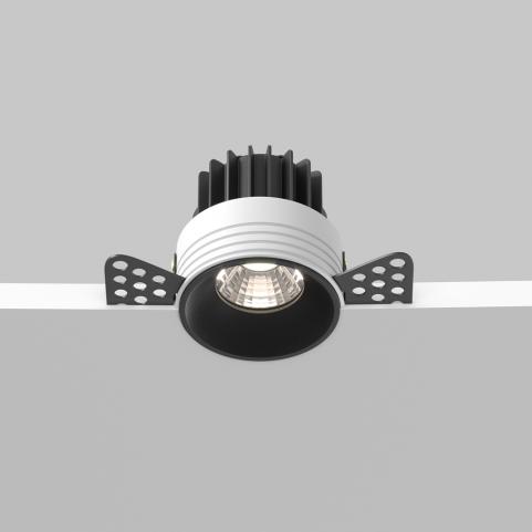 Точечный светильник Maytoni Technical Downlight 4000K Round DL058-7W4K-TRS-B