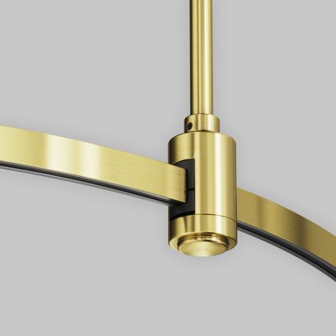 Шинопровод Maytoni Flarity TRX154-R-D650-BS, магнитный модульный круглый,  латунь 650мм
