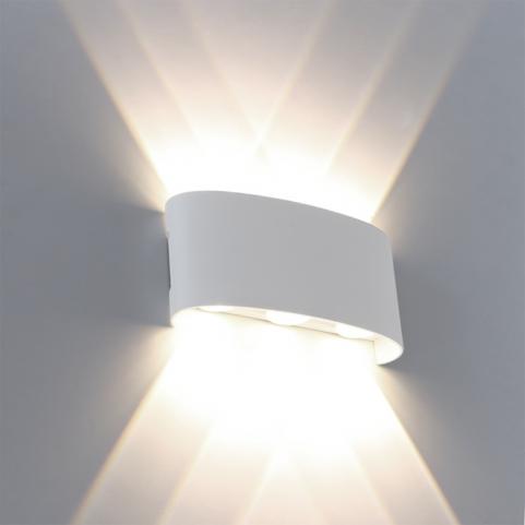 Настенный уличный светильник Arte Lamp Bosto   A3122AL-6WH