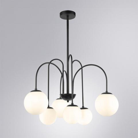 Светильник подвесной Arte Lamp Mebsuta A1675LM-6BK