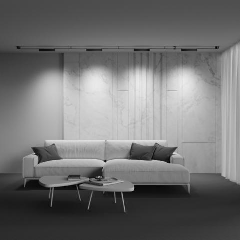 Трековый светильник Maytoni Points 4000K TR128B-12W4K-M-B