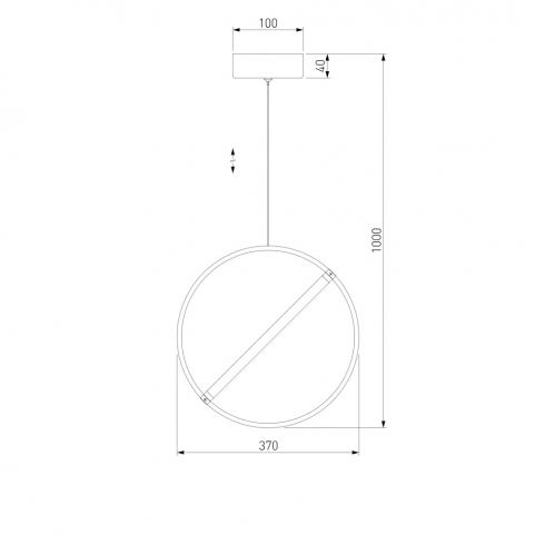 Подвесной светильник Eurosvet Element 90281/1 хром