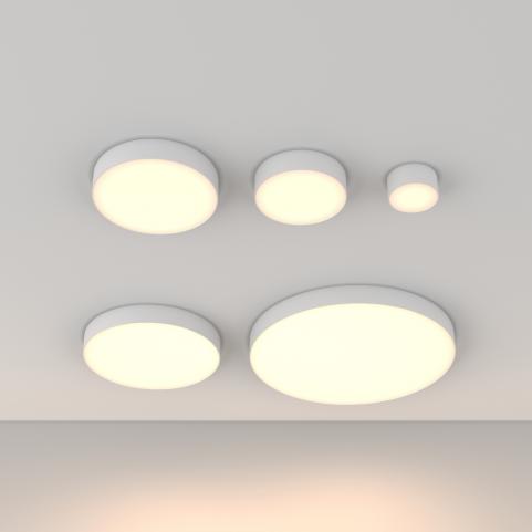 Потолочный светильник Maytoni Technical Ceiling 3000K Zon C032CL-24W3K-RD-W