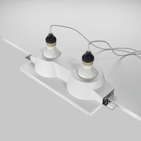 Точечный светильник Maytoni Technical Downlight Gyps Modern DL002-DW-02-W