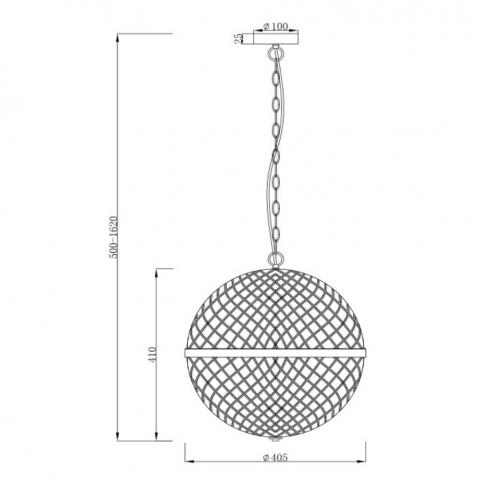 Подвесной светильник Maytoni Yonkers P004PL-03CH
