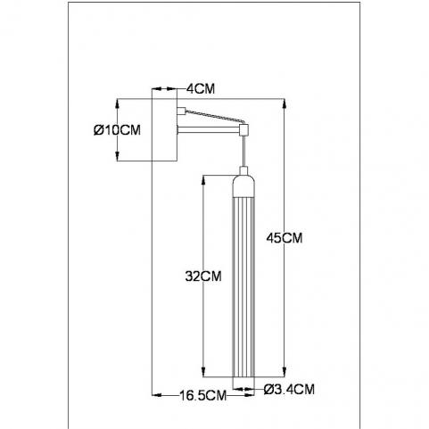 Бра Arte Lamp Bias A1802AP-5PB