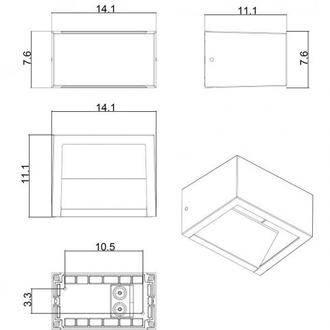 Настенный уличный светильник Arte Lamp Liverpool A1326AL-1BK