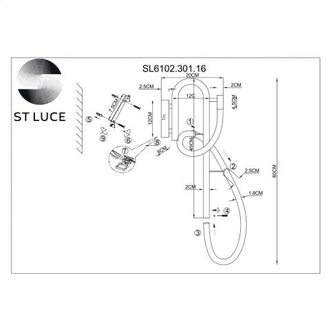 ST Luce Бра ST-Luce Sagrato SL6102.301.16