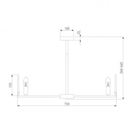 Люстра Eurosvet Marble 60158/7