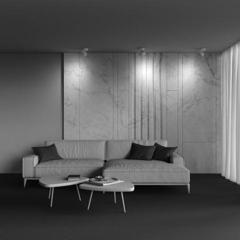 Точечный светильник Maytoni Technical Ceiling 4000K Onda C024CL-18W4K-W-1