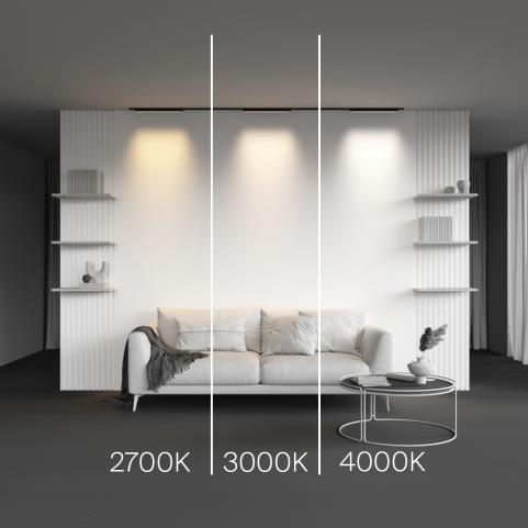 Трековый светильник Maytoni Technical Levity 3000К Basis TR192-1-12W3K-B