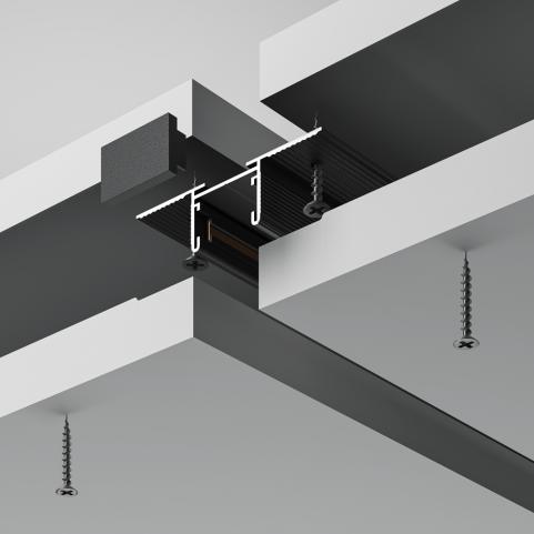 Шинопровод 2м встраиваемый Maytoni Technical Basity TRX172-122B