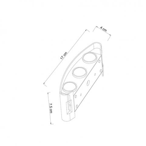 Настенный уличный светильник Arte Lamp Bosto   A3122AL-6WH