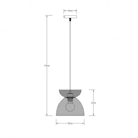 Светильник подвесной Arte Lamp Castello A7065SP-1BK