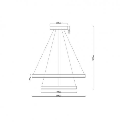 Светильник подвесной Arte Lamp Siren A2548SP-75GO