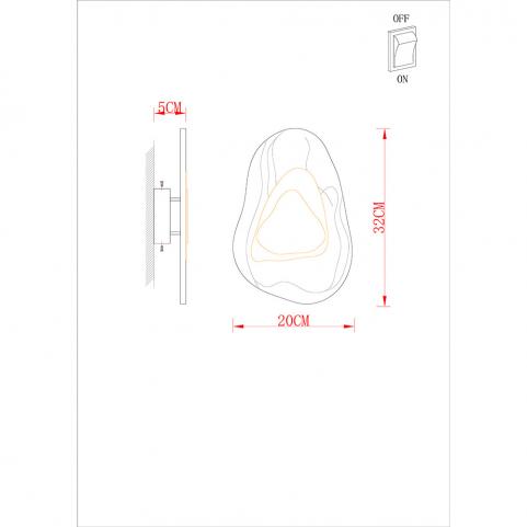 Бра Arte Lamp Libertas A2096AP-5BK