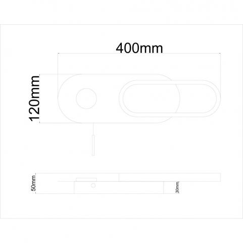 Бра Arte Lamp Lucas A2602AP-10BK