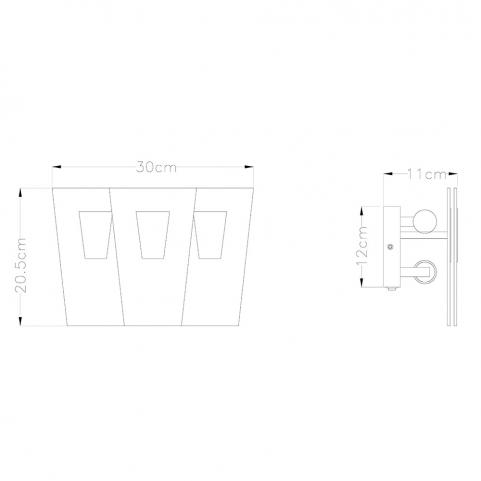 Бра Arte Lamp Sophia A4066AP-2PB
