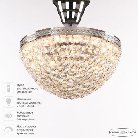 Люстра Bohemia Ivele Crystal 3000-6000 K 19321/25IV/LED-DIM Ni