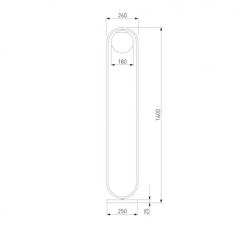 Торшер Eurosvet Ringo 01139/1 золото