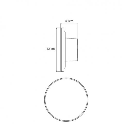 Настенный уличный светильник Arte Lamp Nimbo  A3409AL-1BK