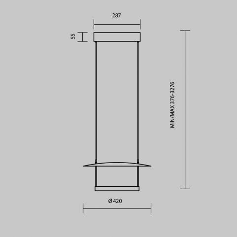Подвесной светильник Maytoni  Ambience MOD280PL-L23B3K1