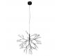 Люстра Crystal Lux EVITA SP36 BLACK/TRANSPARENT