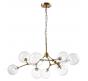 Люстра Crystal Lux MAXIMO SP9 BRONZE