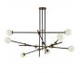 Люстра Delight Collection Bistro Globe 9389P/9 black/gold