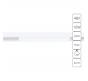 Магнитный трековый светильник Arte Lamp Linea 4000К A4662PL-1WH