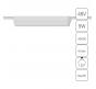 Магнитный трековый светильник Arte Lamp Rapid 4000К A6153PL-1WH