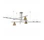 Люстра Arte Lamp Jacob A7029PL-9BK